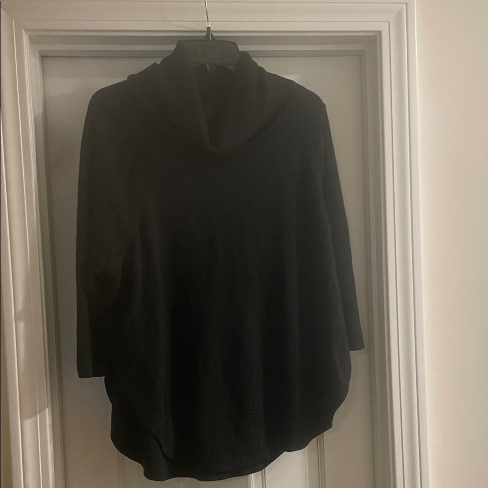 dressbarn Black Cowl Neck Sweater
